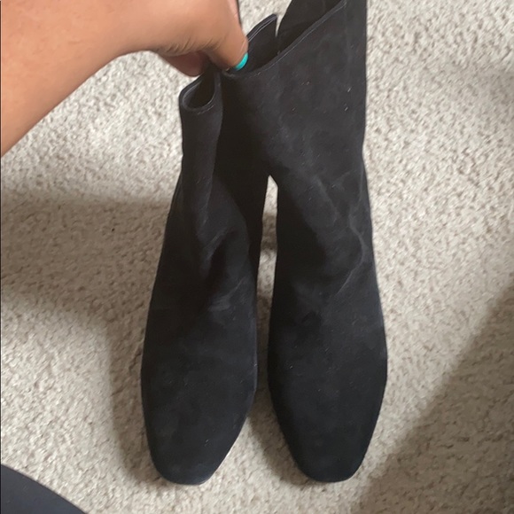 Jessica Simpson black suede booties - Picture 2 of 4